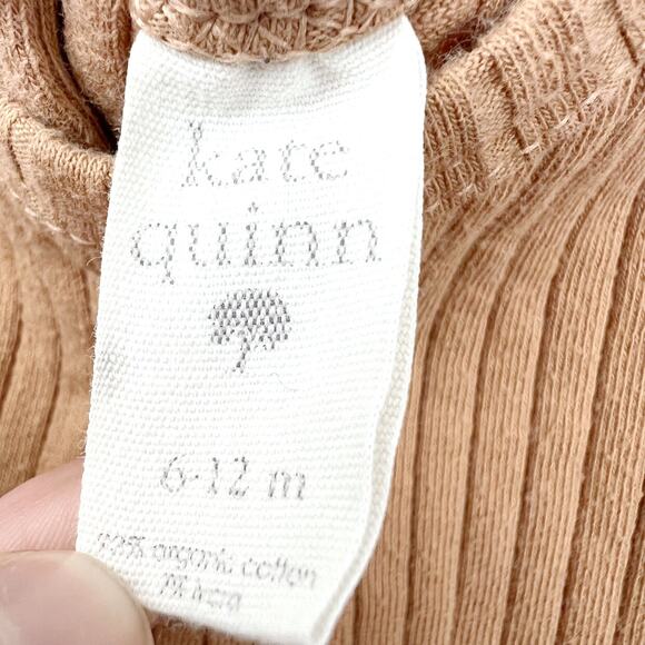 Kate Quinn Neutral Ribbed Dress - Picture 4 of 5